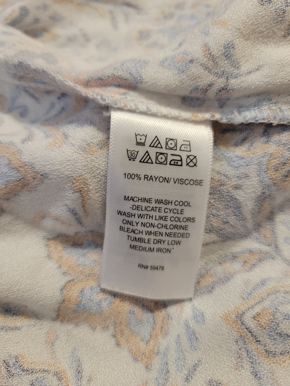 Lucky Brand Floral Boho Midi Dress - Picture 6 of 6